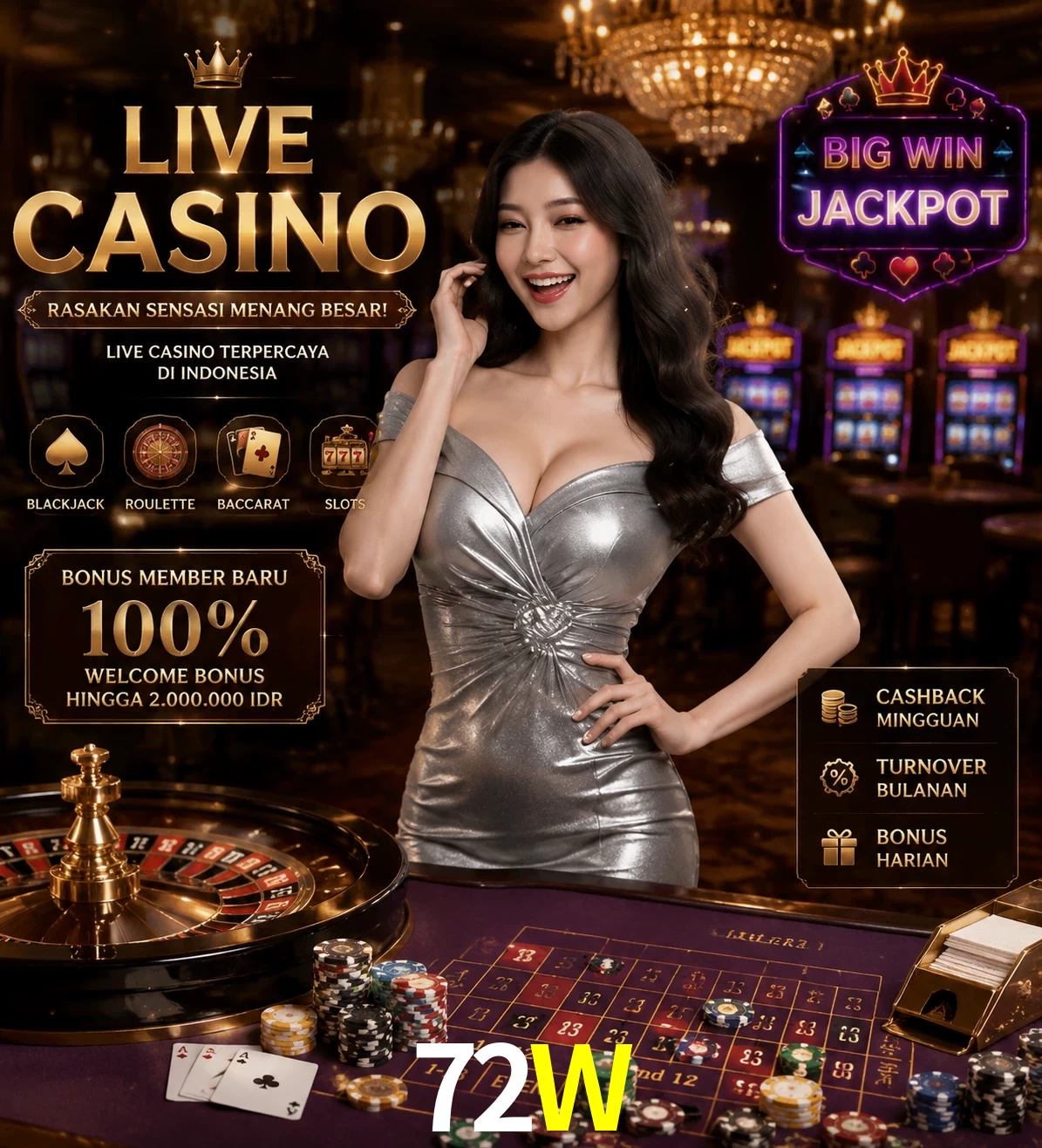 Saque PIX 72W